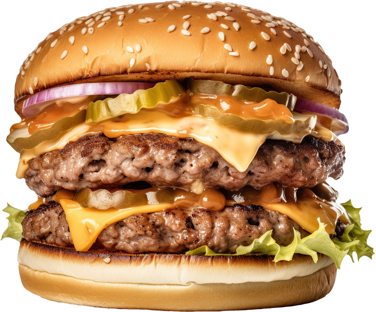 Double patty byrger